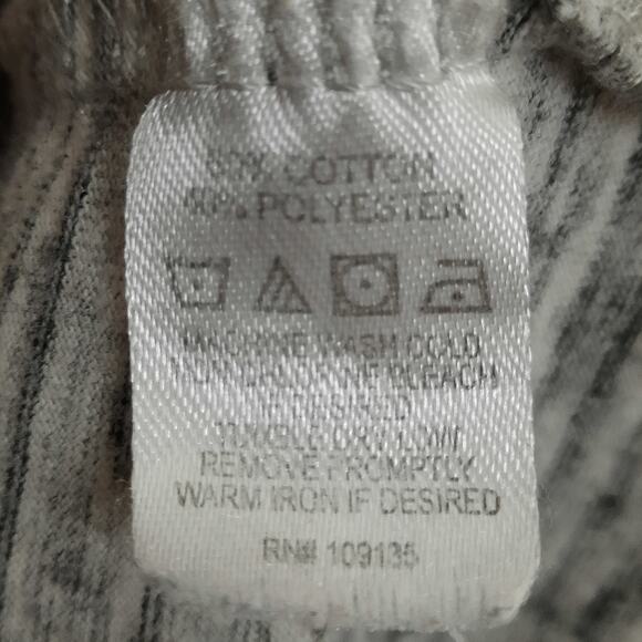 NBA XL Logo T-Shirt Mens Heather Gray Short Sleeve Cotton Blend Athletic Tee - Picture 4 of 4